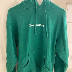 Demetrius Harmon You Matter Limited Edition Green Hoodie